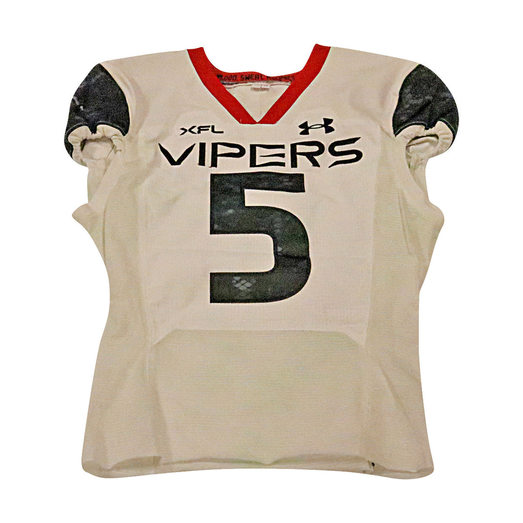 DeAndre Torrey Las Vegas Vipers 2023 Game Issued Away Jersey Size 40