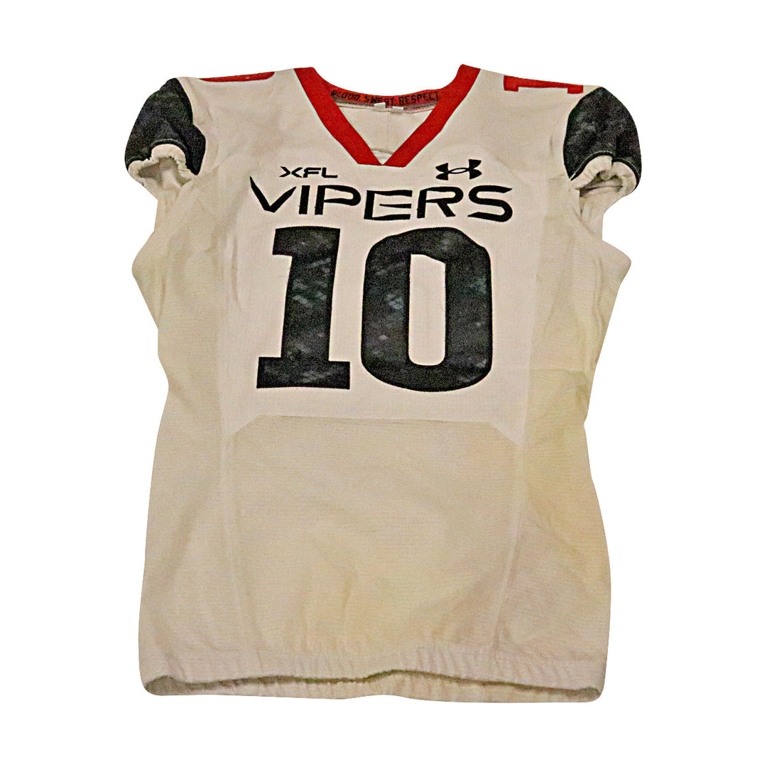 Mathew Sexton Las Vegas Vipers 2023 Game Issued Away Jersey Size 42