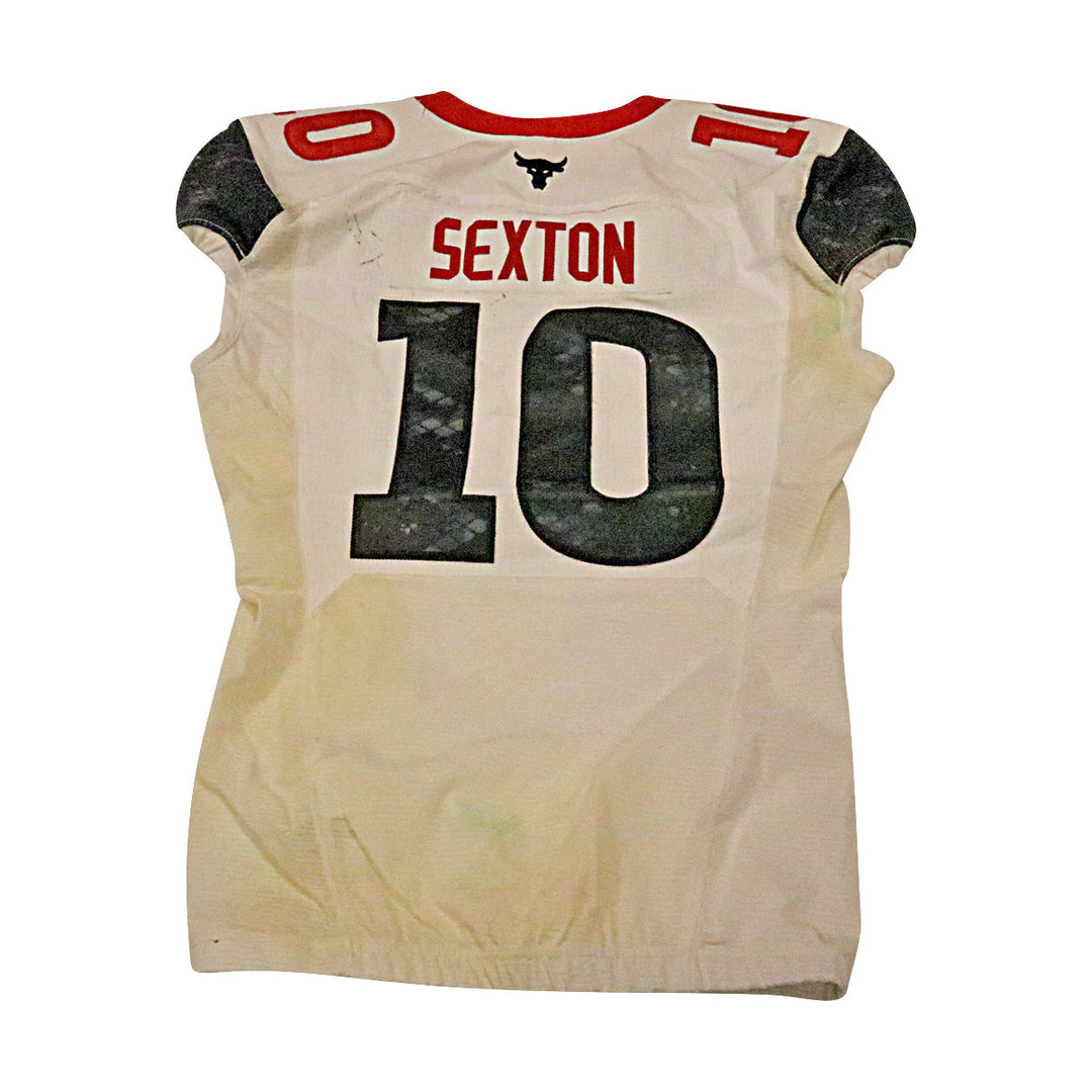 Mathew Sexton Las Vegas Vipers 2023 Game Issued Away Jersey Size 42
