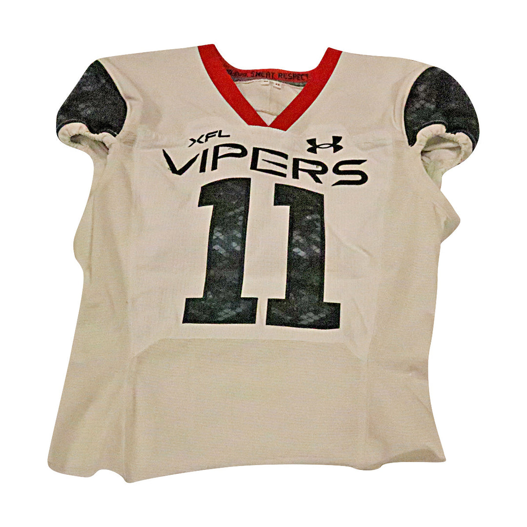 Paul Dawson Las Vegas Vipers 2023 Game Issued Away Jersey Size 42