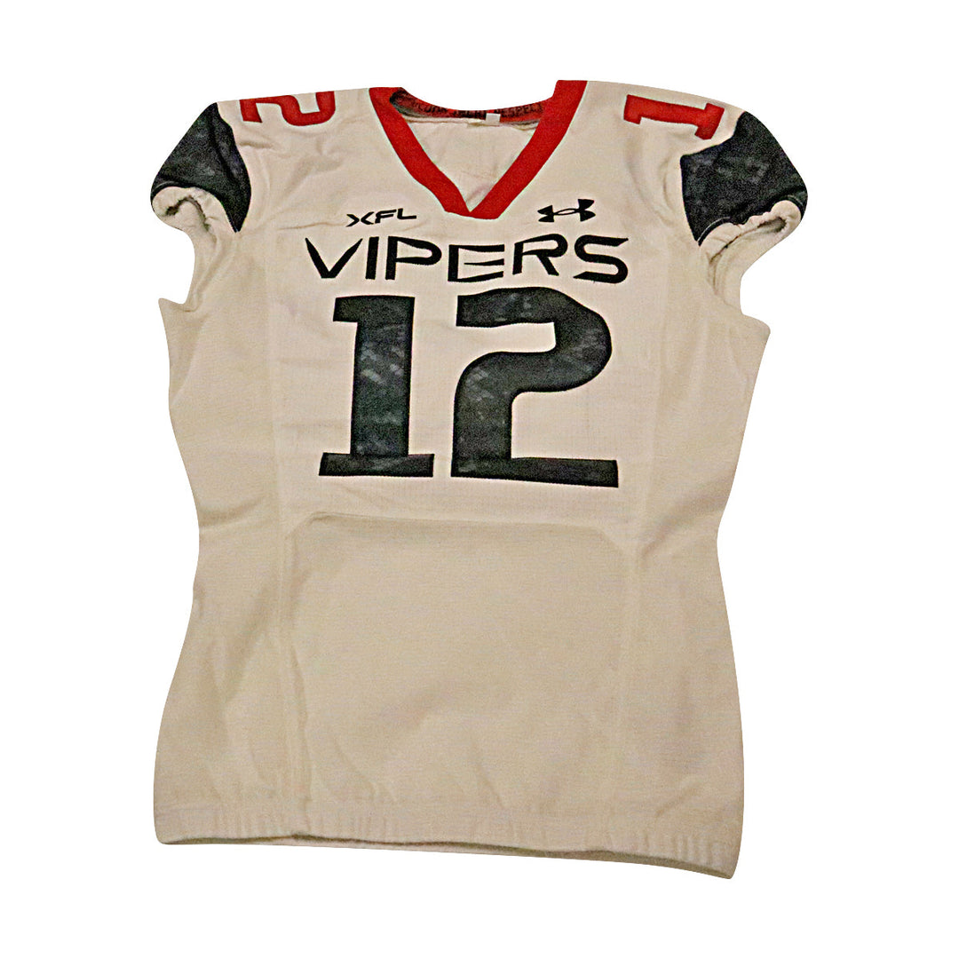 D'Angelo Fulford Las Vegas Vipers 2023 Game Issued Away Jersey Size 42