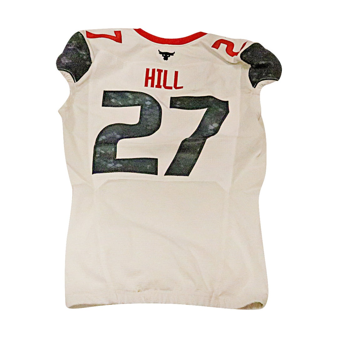 Nijuel Hill Las Vegas Vipers 2023 Game Issued Away Jersey Size 40