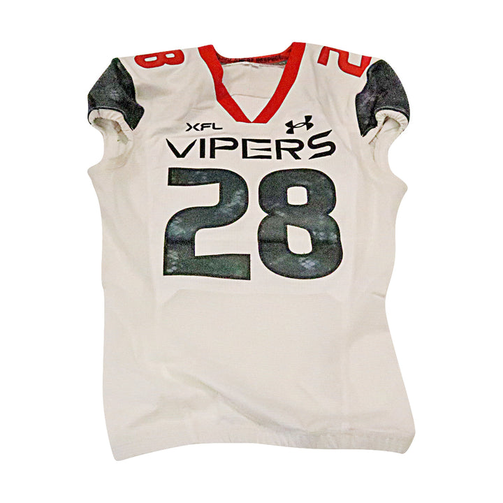 Las Vegas Vipers 2023 #28 Team Issued Away Jersey Size 42