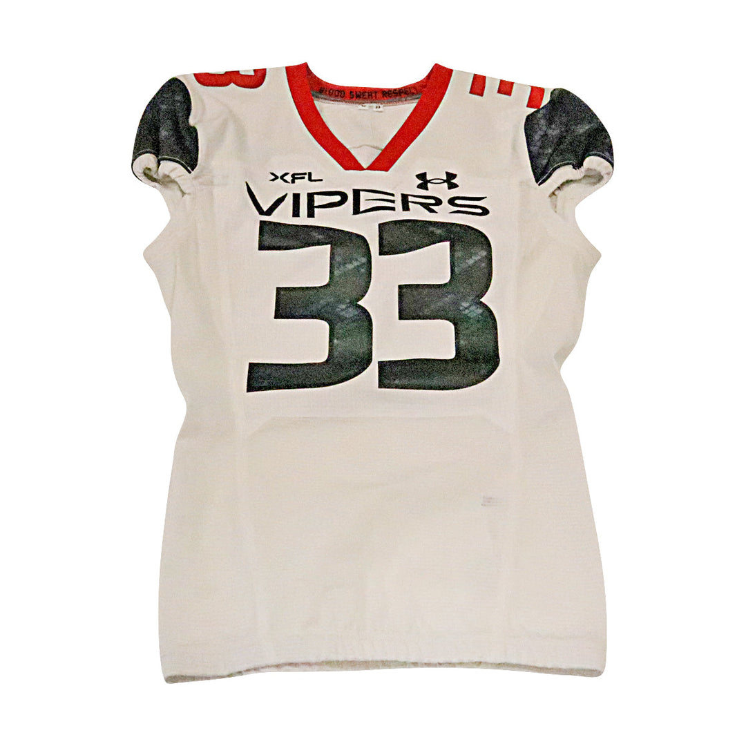 Las Vegas Vipers 2023 #33 Team Issued Away Jersey Size 42 