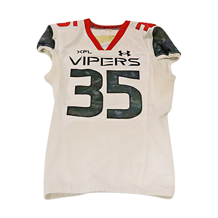 Las Vegas Vipers 2023 #35 Team Issued Away Jersey Size 44