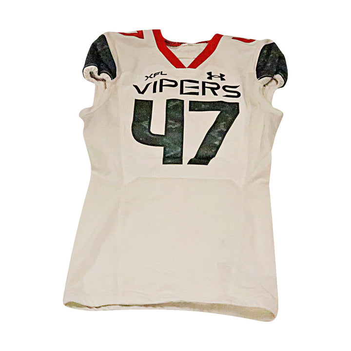 Bailey Giffen Las Vegas Vipers 2023 Game Issued Away Jersey Size 42