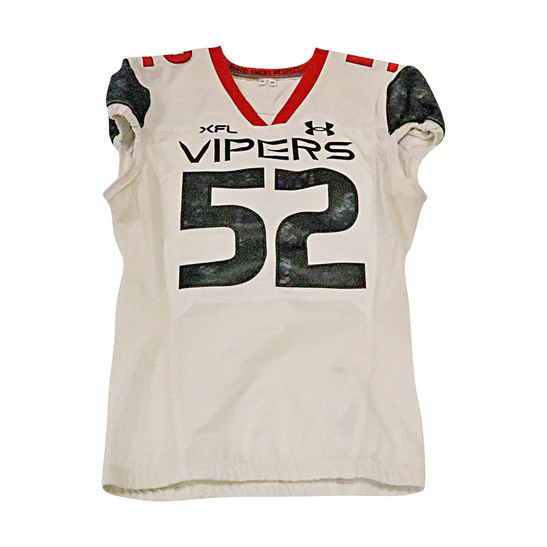 Las Vegas Vipers 2023 #52 Team Issued Away Jersey Size 44