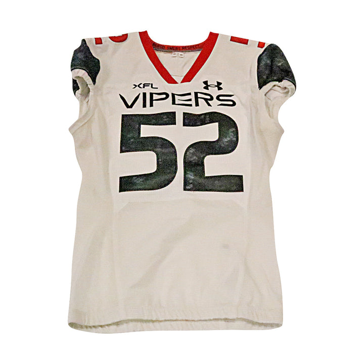 Las Vegas Vipers 2023 #52 Team Issued Away Jersey Size 44
