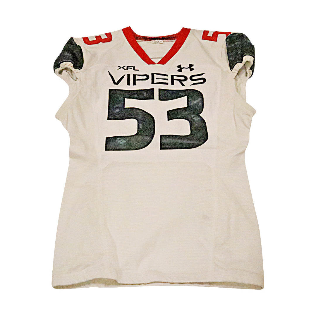 Antonio Garcia Las Vegas Vipers 2023 Game Issued Away Jersey Size 46