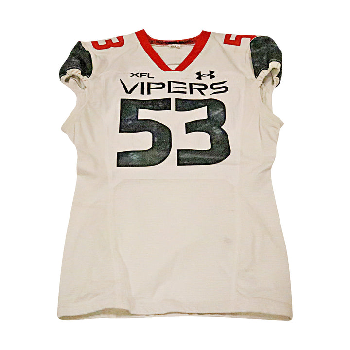 Antonio Garcia Las Vegas Vipers 2023 Game Issued Away Jersey Size 46