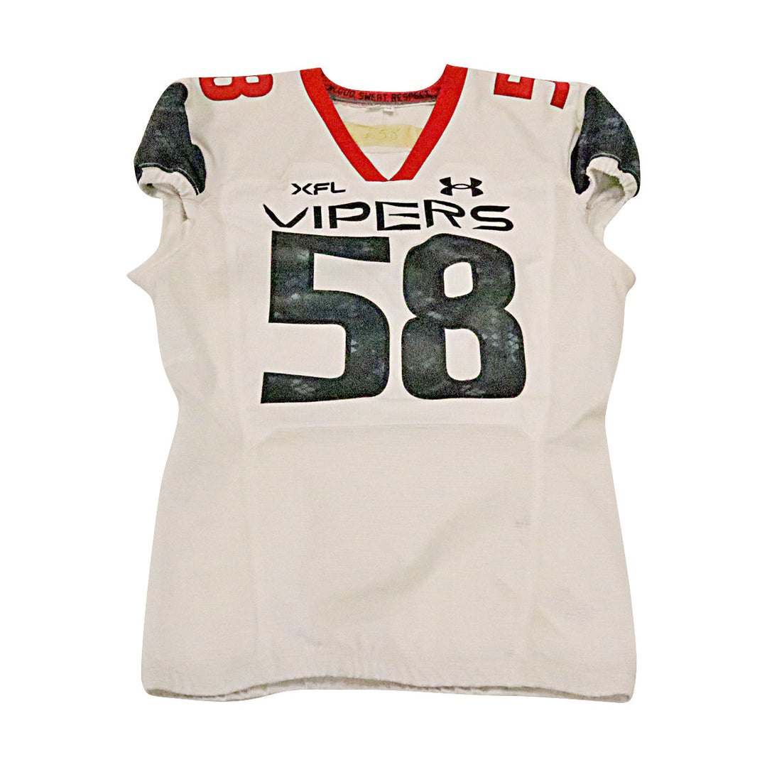 Las Vegas Vipers 2023 #58 Team Issued Away Jersey Size 46
