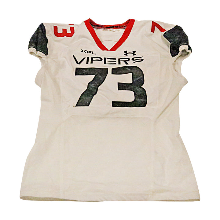 Taylor Las Vegas Vipers 2023 Game Issued Away Jersey Size 52