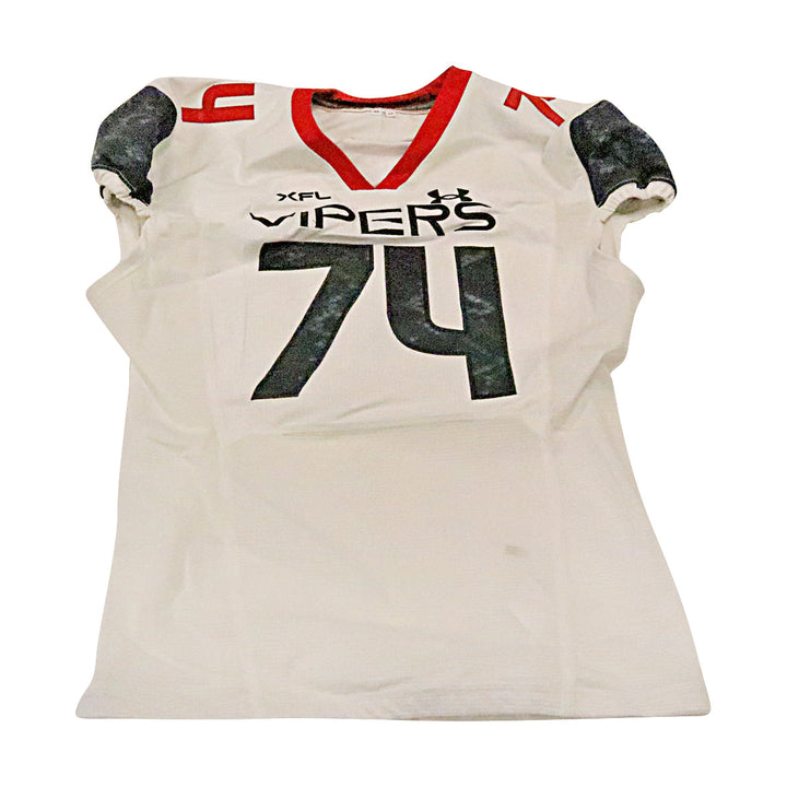 Las Vegas Vipers 2023 #74 Team Issued Away Jersey Size 52