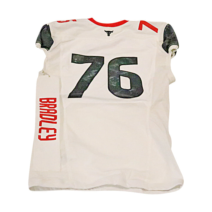 Bradley Las Vegas Vipers 2023 Game Issued Away Jersey (Detached nameplate) Size 48