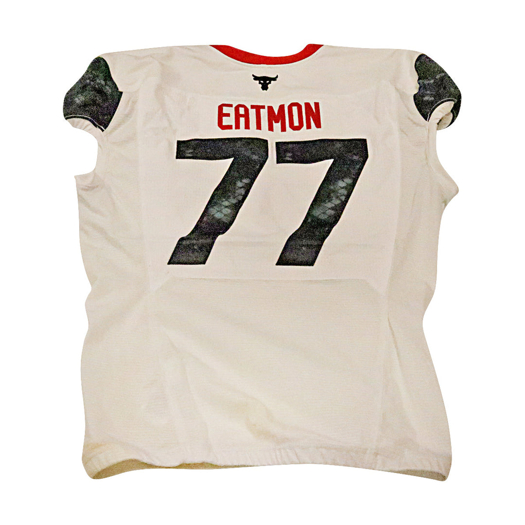 Quinterrius Eatmon Las Vegas Vipers 2023 Game Issued Away Jersey Size 48