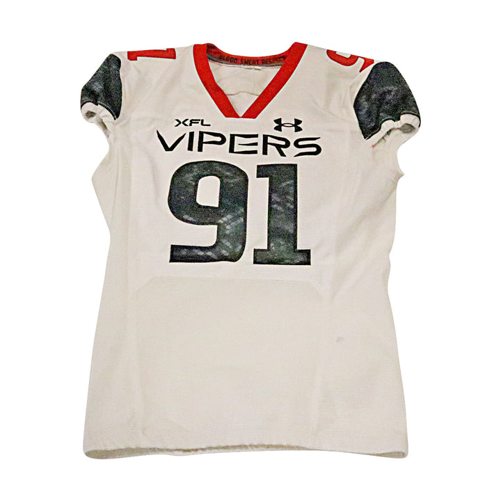 Las Vegas Vipers 2023 #91 Team Issued Away Jersey Size 46