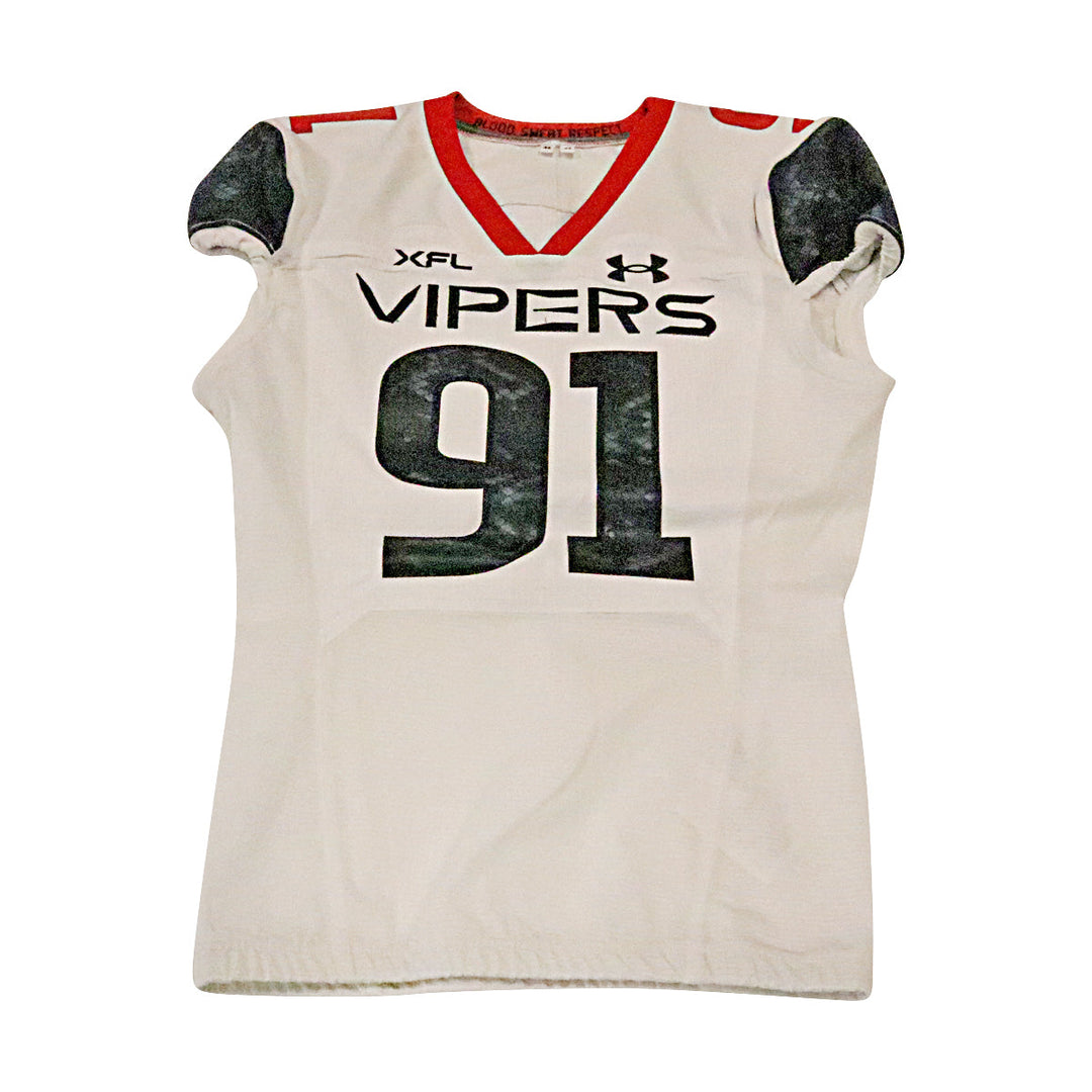 Las Vegas Vipers 2023 #91 Team Issued Away Jersey Size 44