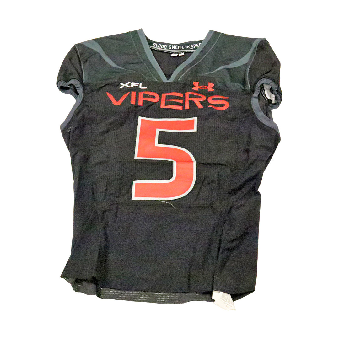 DeAndre Torrey Las Vegas Vipers 2023 Game Issued Home Jersey Size 40
