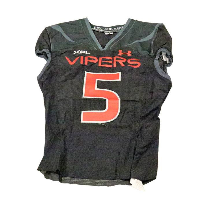 DeAndre Torrey Las Vegas Vipers 2023 Game Issued Home Jersey Size 40