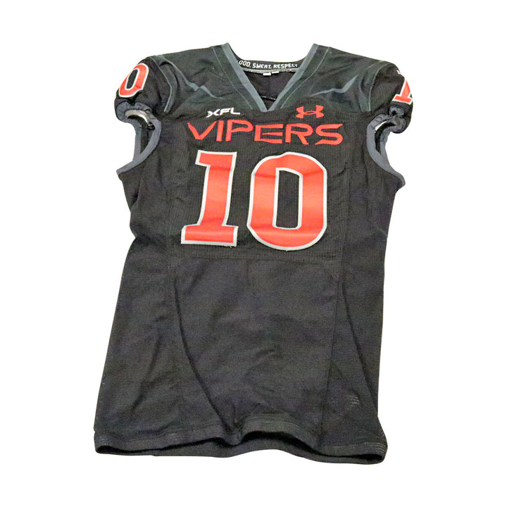 Mathew Sexton Las Vegas Vipers 2023 Game Issued Home Jersey Size 40
