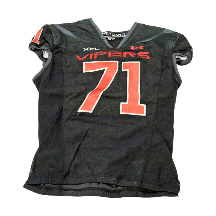 Isaiah Williams Las Vegas Vipers 2023 Game Issued Home Jersey Size 48