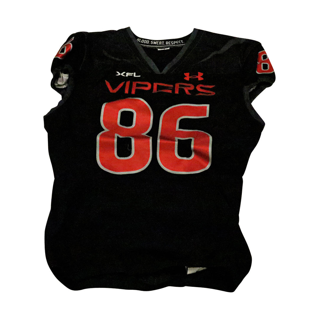 Brandon Dillon Las Vegas Vipers 2023 Game Issued Home Jersey Size 46