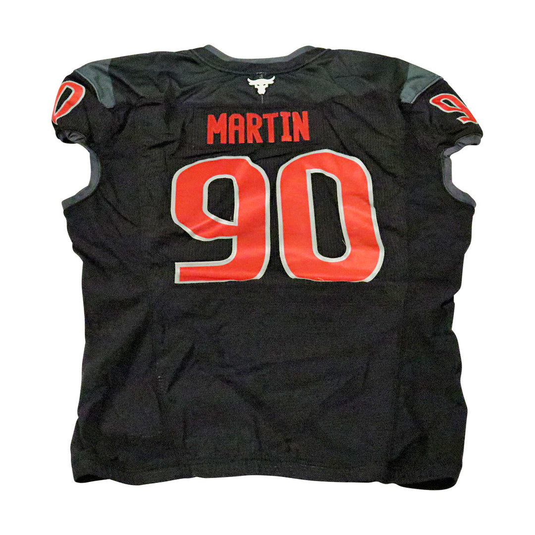Jah'Sheem Martin Las Vegas Vipers 2023 Game Issued Home Jersey Size 56