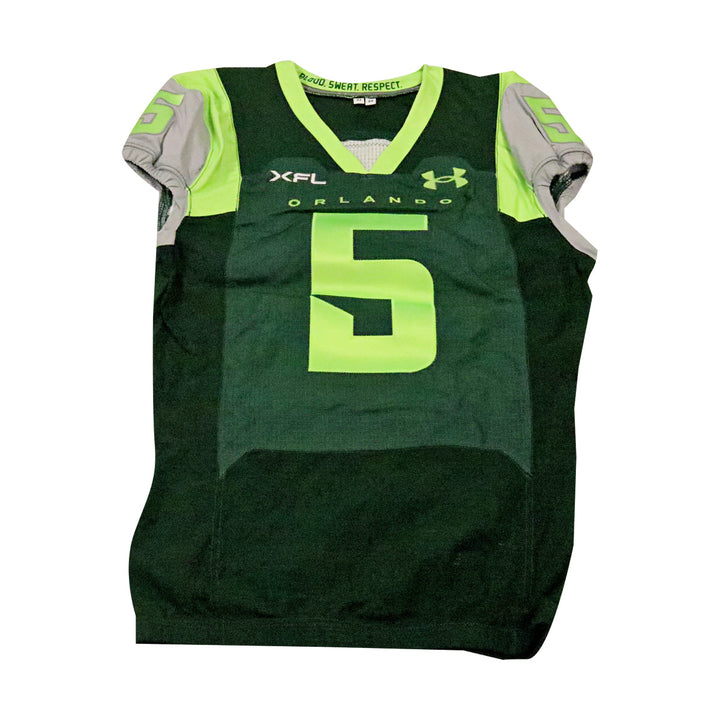 Stephen Guidry Orlando Guardians 2023 Game Issued Home Jersey Size 42