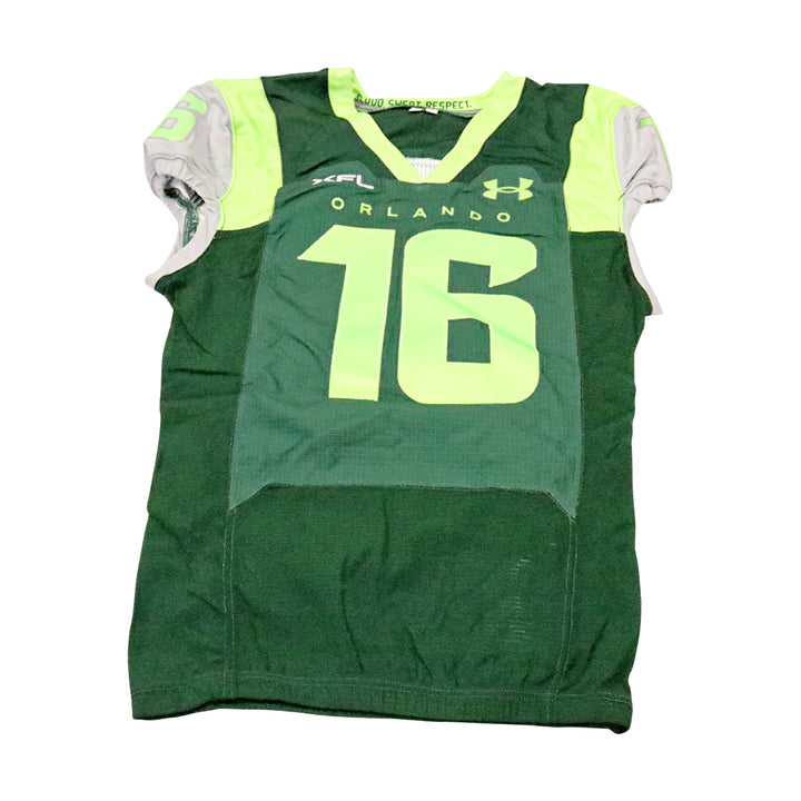Dontez Byrd Orlando Guardians 2023 Game Issued Home Jersey Size 42