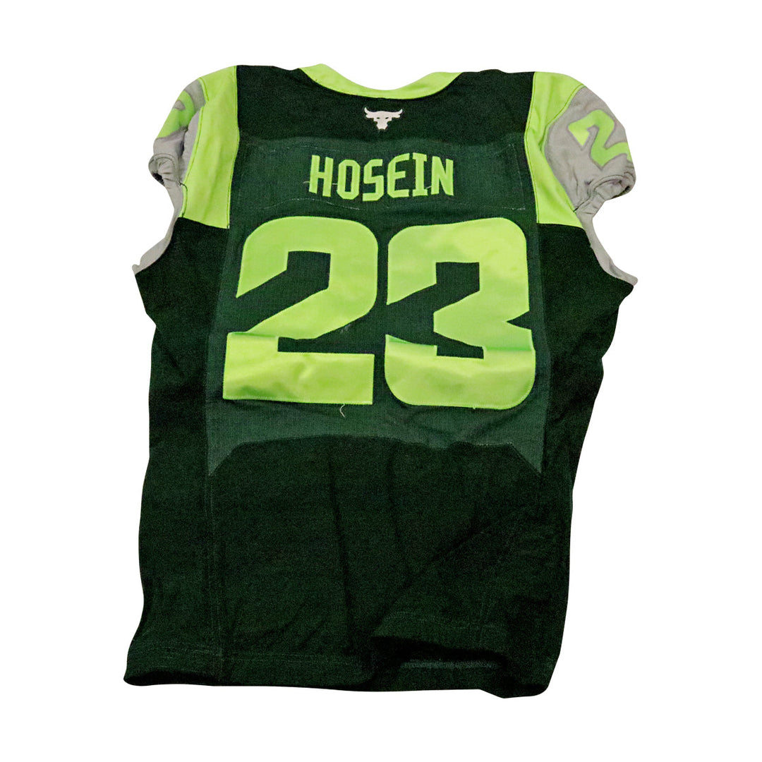 Najeem Hosein Orlando Guardians 2023 Game Used Home Jersey Size 42