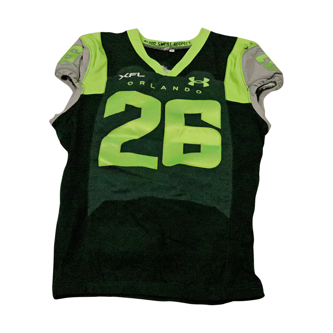 Devin Darrington Orlando Guardians 2023 Game Issued Home Jersey Size 42