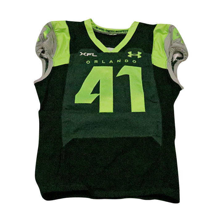 Jeremiah Gemmel Orlando Guardians 2023 Game Issued Home Jersey Size 44