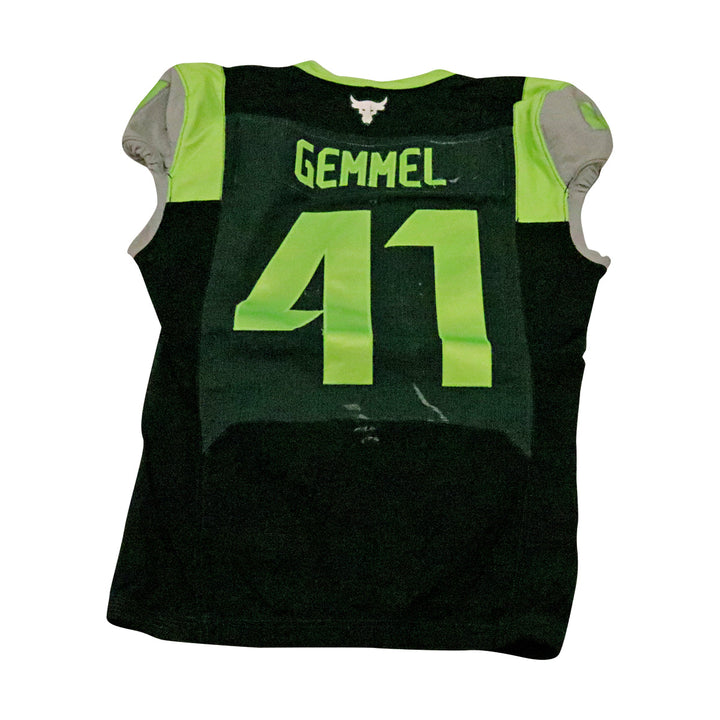 Jeremiah Gemmel Orlando Guardians 2023 Game Issued Home Jersey Size 44