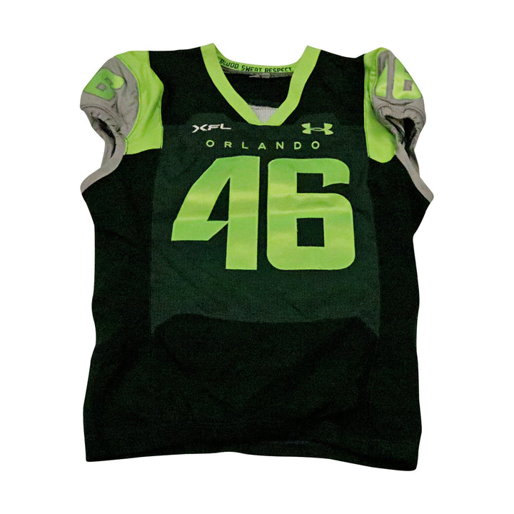 Tegray Scales Orlando Guardians 2023 Game Issued Home Jersey Size 46