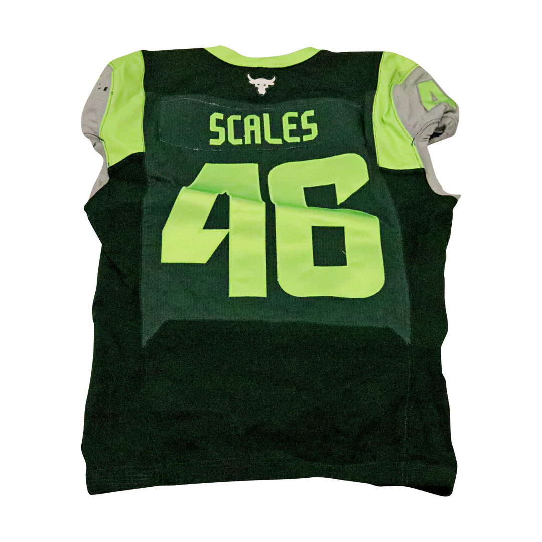 Tegray Scales Orlando Guardians 2023 Game Issued Home Jersey Size 46