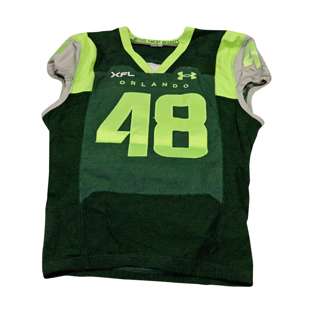 Ja'Quain Blakely Orlando Guardians 2023 Game Used Home Jersey
