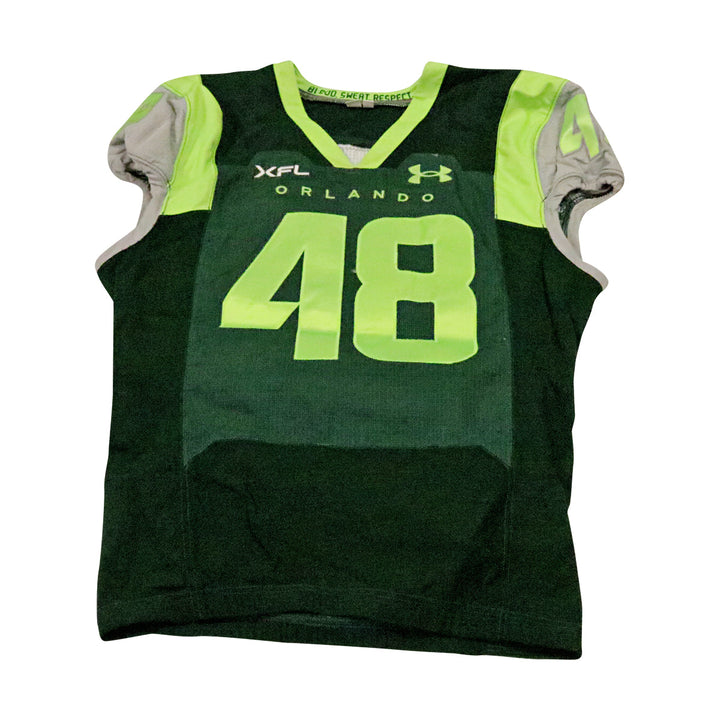 Ja'Quain Blakely Orlando Guardians 2023 Game Used Home Jersey
