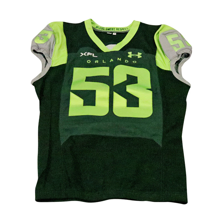 Cameron Kaye Orlando Guardians 2023 Game Issued Home Jersey Size 46
