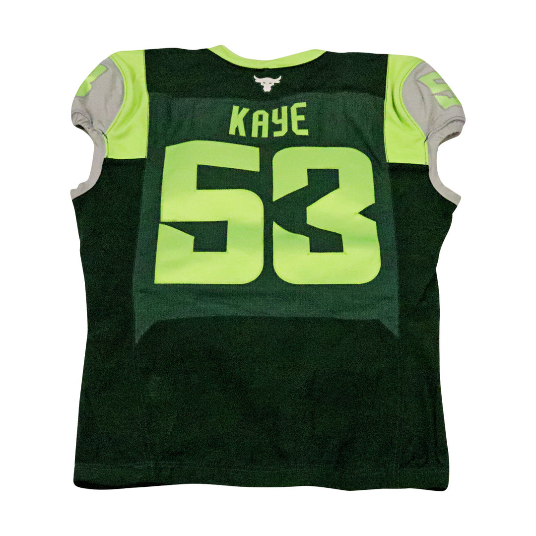 Cameron Kaye Orlando Guardians 2023 Game Issued Home Jersey Size 46