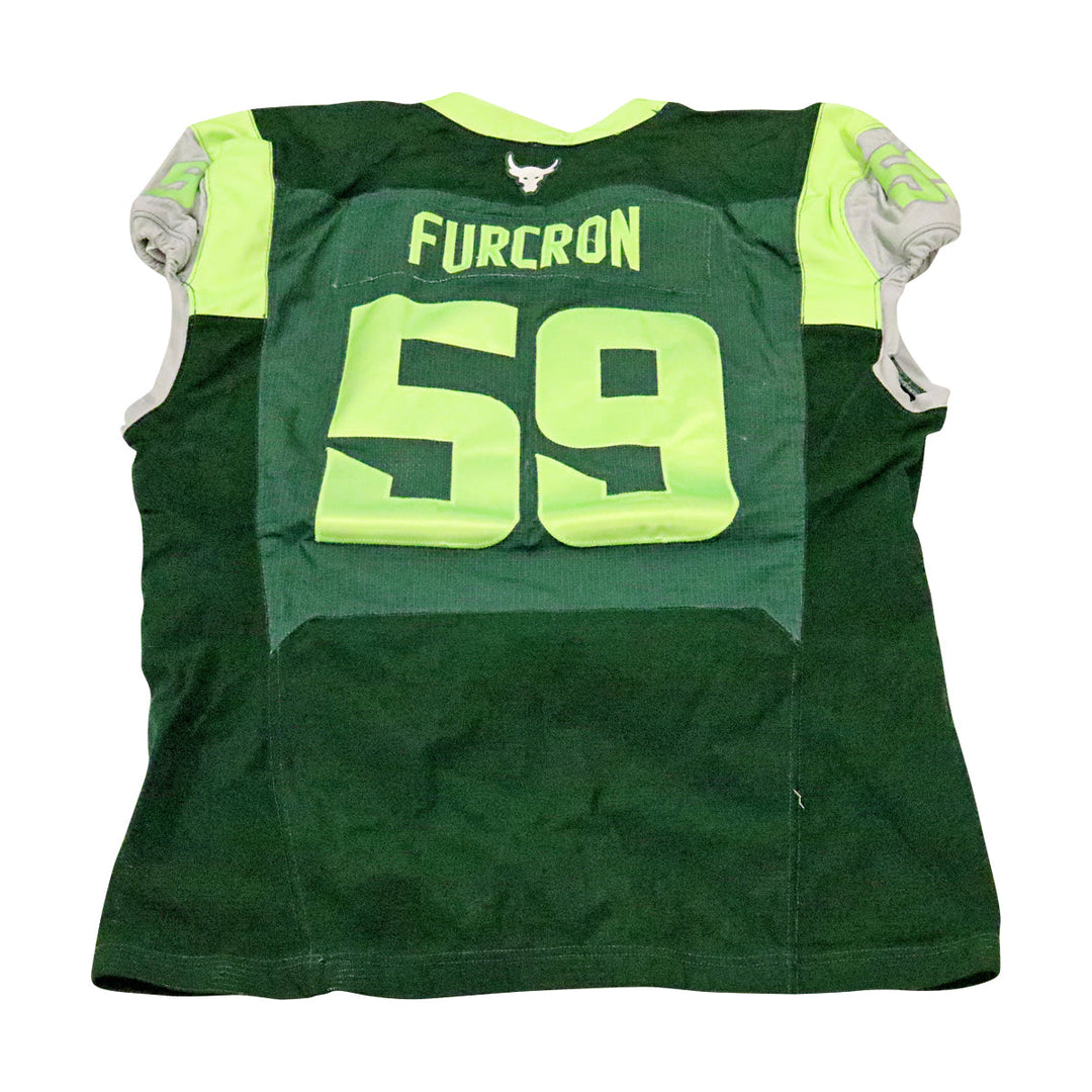 ZeVeyon Furcron Orlando Guardians 2023 Game Issued Home Jersey Size 52