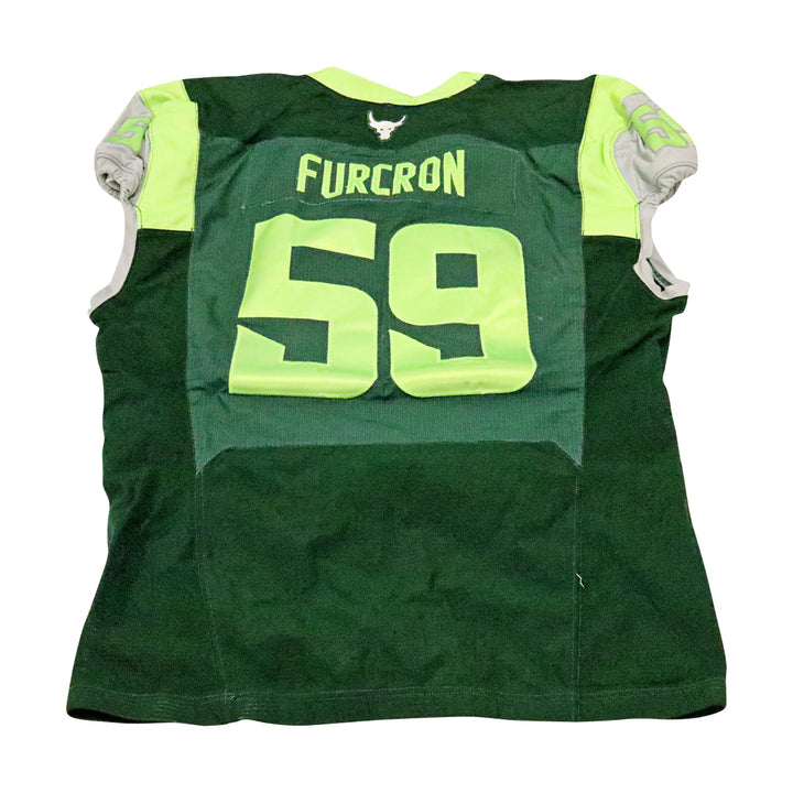 ZeVeyon Furcron Orlando Guardians 2023 Game Issued Home Jersey Size 52