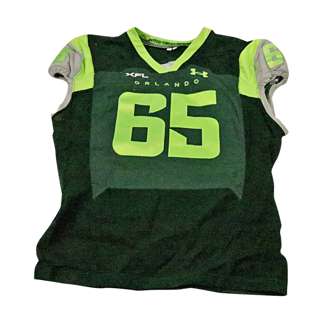 Jordan Ighofose Orlando Guardians 2023 Game Issued Home Jersey Size 52