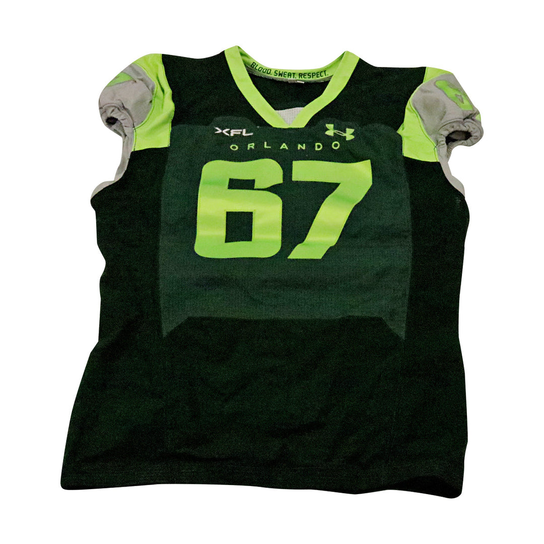 Brett Boyko Orlando Guardians 2023 Game Issued Home Jersey Size 50