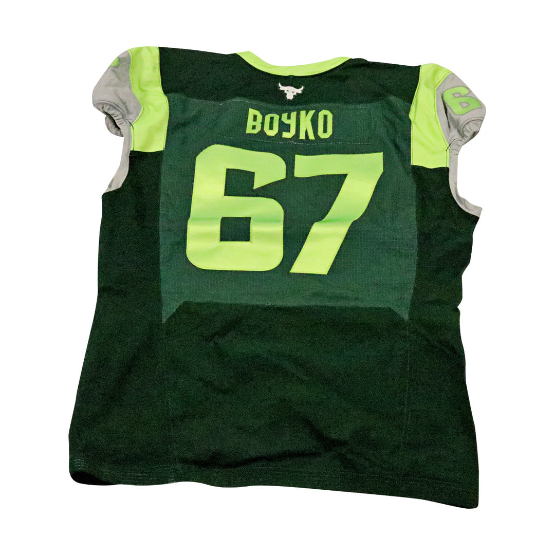 Brett Boyko Orlando Guardians 2023 Game Issued Home Jersey Size 50