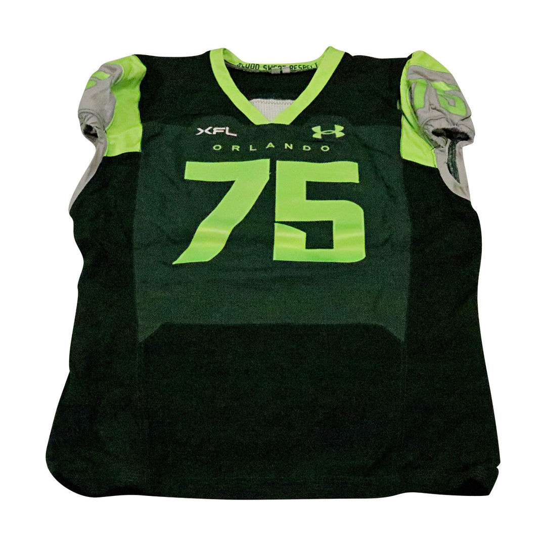 Ja'Chai Baker Orlando Guardians 2023 Game Issued Home Jersey Size 52