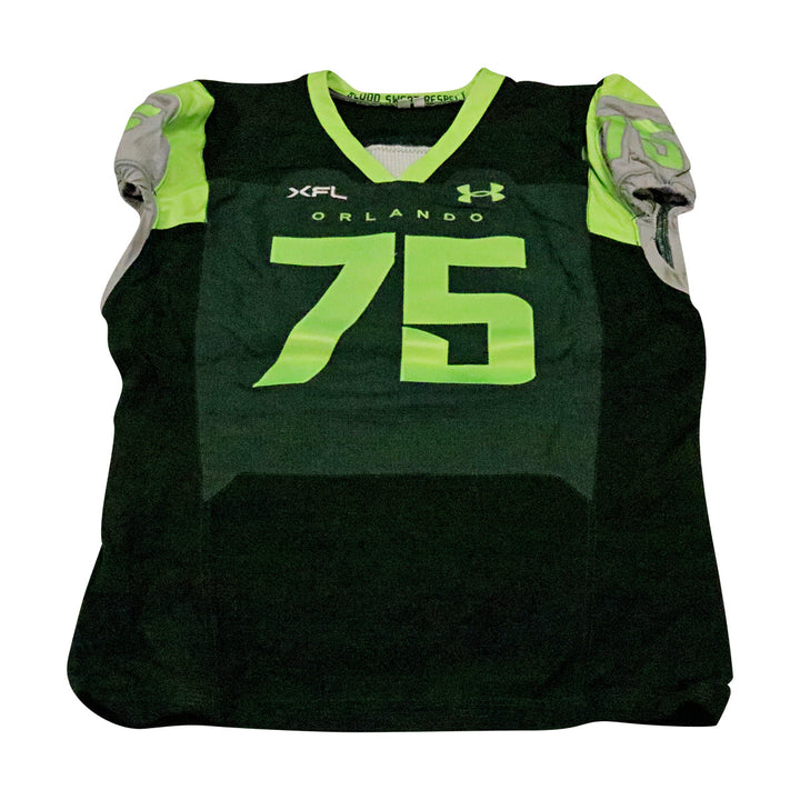 Ja'Chai Baker Orlando Guardians 2023 Game Issued Home Jersey Size 52