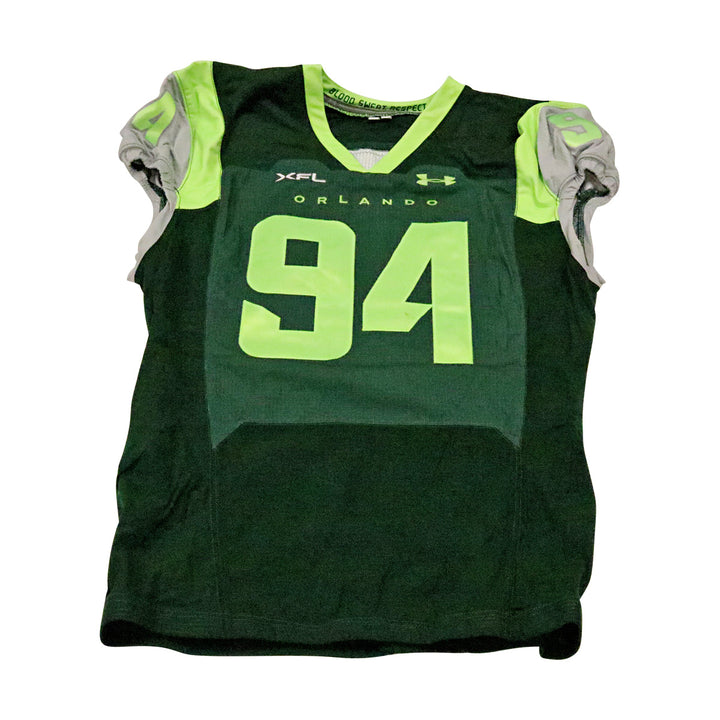 Khristian Tate Orlando Guardians 2023 Game Issued Home Jersey Size 50