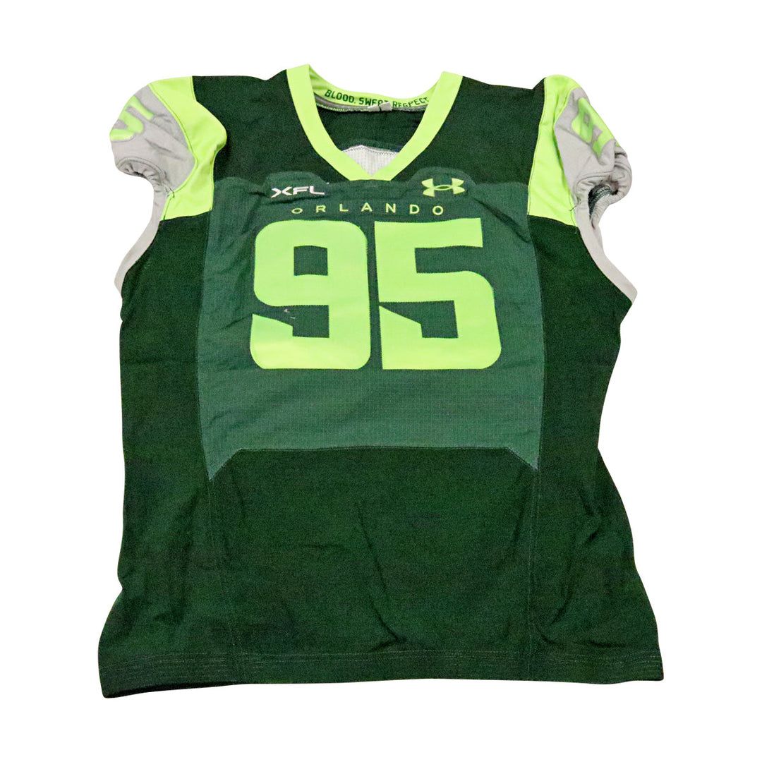 Keonte Schad Orlando Guardians 2023 Game Issued Home Jersey Size 50