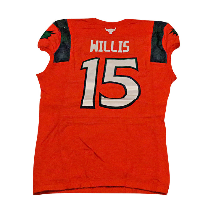 Damion Willis Seattle Sea Dragons 2023 Game Issued Home Jersey Size 42