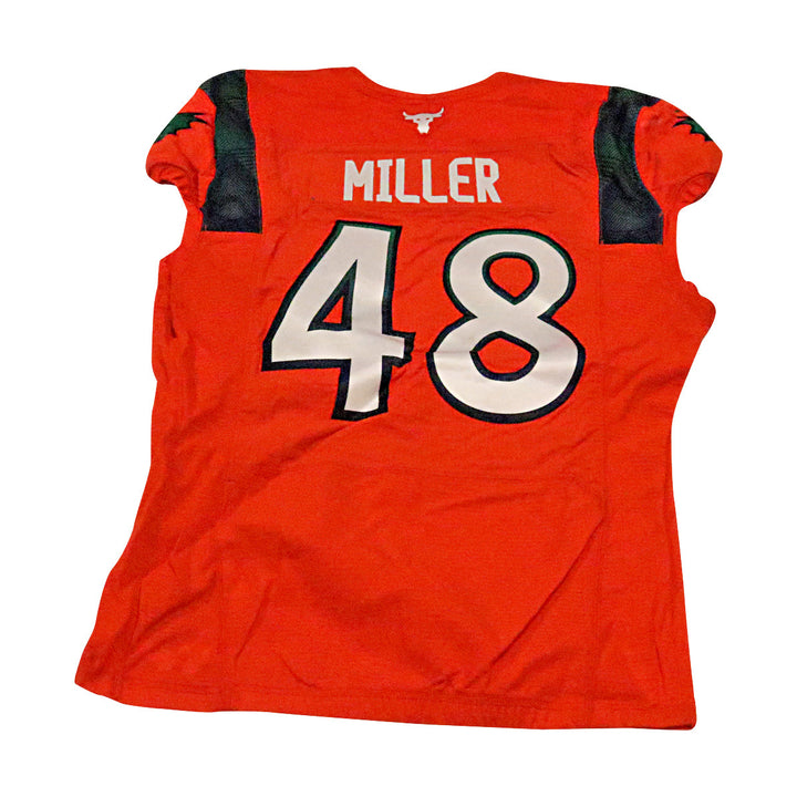 Shareef Miller Seattle Sea Dragons 2023 Game Issued Home Jersey Size 46